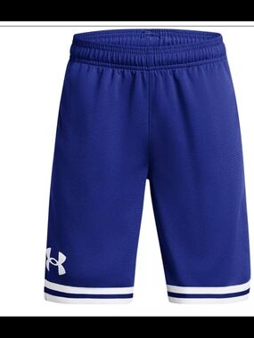 Under Armour Perimeter 8" Inseam Loose Fit Shorts Boys Size Medium